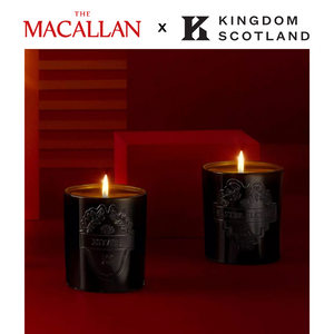 The Macallan X Kingdom Scotland Luxury Scented Candles